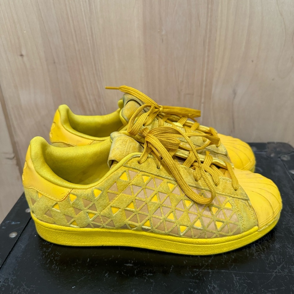 Adidas Superstar Xeno Spectrum Bogold Yellow AQ8182 Men Size 5 Pharrell Williams - Picture 14 of 14